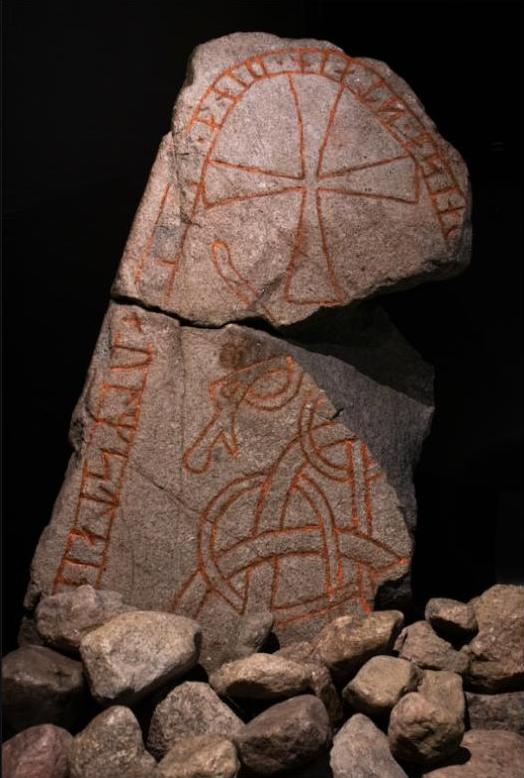 Rune stone in the Viking Room